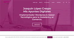 Desktop Screenshot of misapuntesdigitales.com